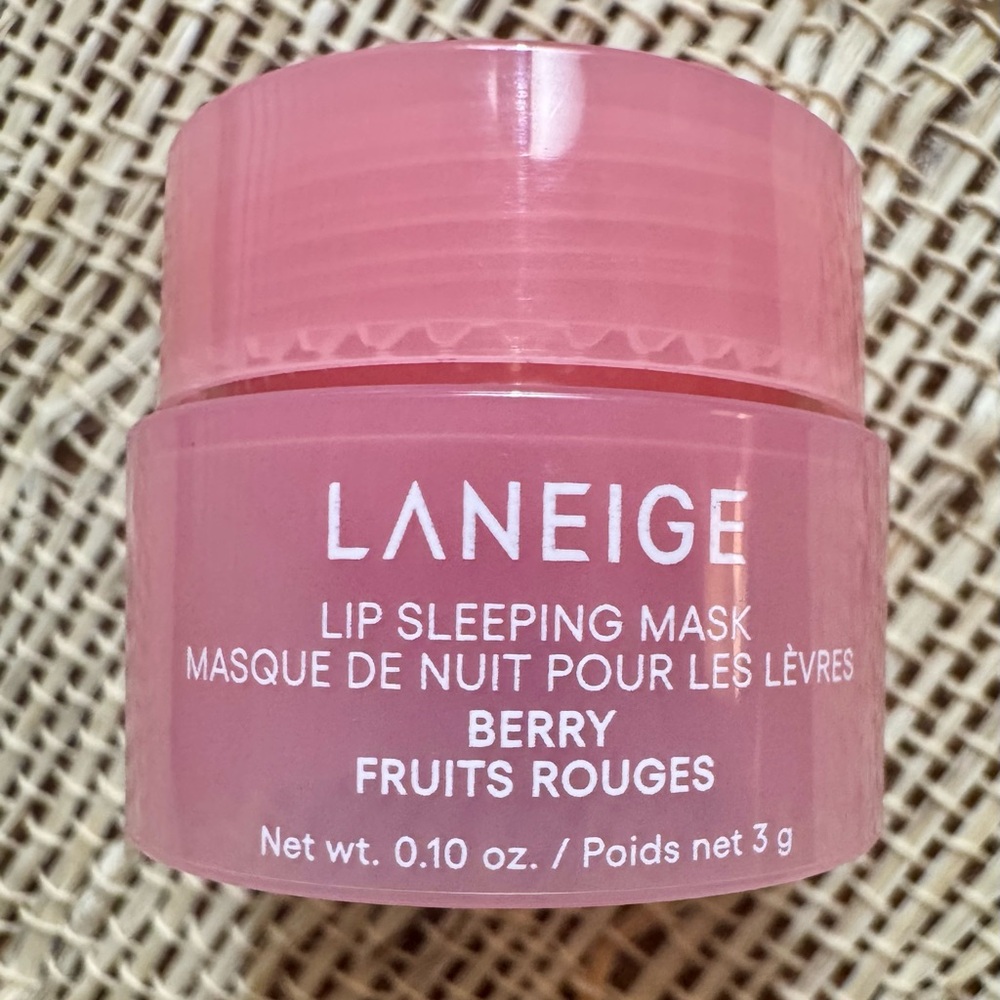 Laneige Lip Sleeping Mask - Berry - Mini Size .1 oz / 3 g